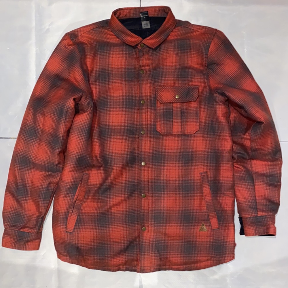 Quick Silver plaid jacket.